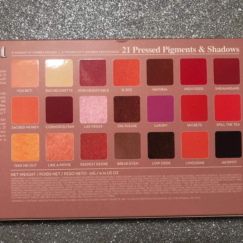 BNIB! RUDE Blackjack 21 Eyeshadow 🎨 in Mean Girl